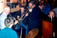 With the Conservatoire Jazz Band, St Petersburg, 1995
