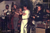 With Dortmund's Revival Jazz Band during Leeds-Dortmund Twin City events 1978